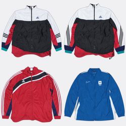 Adidas Nike Track Jackets