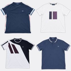 Fred Perry Polo Shirts and T-Shirts