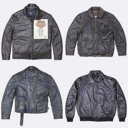 Leather mens Jackets