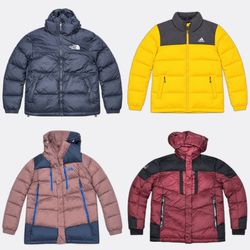 Nike The North Face Puffer Jackets