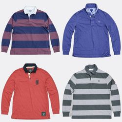 Gant Boston Crew Rugby Shirts