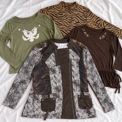 Y2K Long Sleeve T-Shirts and Tops. ( TR-1085)