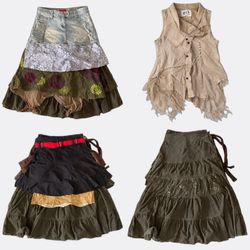 Assorted Women's Skirts Bundle Mini Midi Maxi