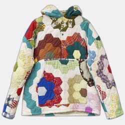 Upcycle Quilted Hoodie (Dv-10-134)
