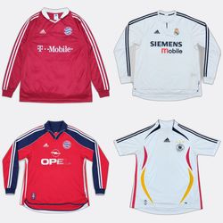 adidas Nike Football Shirts
