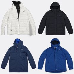 Hollister Abercrombie & Fitch Jackets