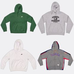 Nike Pullover and Zip Up Hoodies