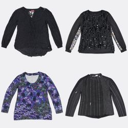 Women's Printed Tops and Blouses Selection