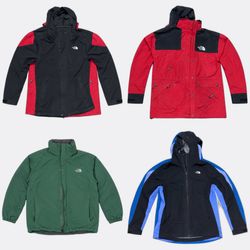 The North Face Hooded Windbreaker Jackets