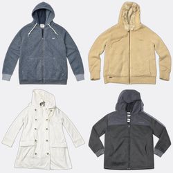 Quiksilver O'Neill Zip Up Hoodies