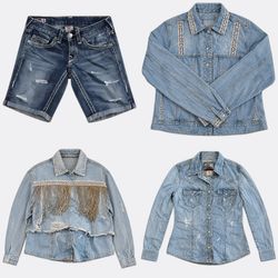 Jac01 Mix denim jacket/short -5p 11oct26