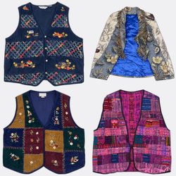 Waistcoats in Tapestry and Embroidered Styles