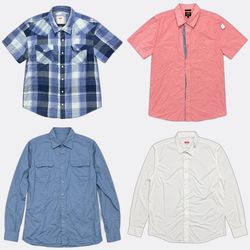 Wrangler Levi's Button-up Shirts