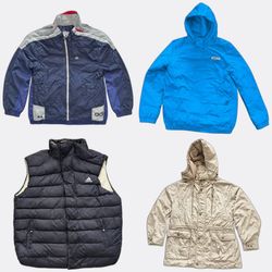 Adidas HEAVY Jackets and Parkas Outerwear Lot