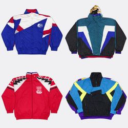 Vintage Windbreaker Jackets (912/01)