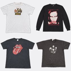 Vintage Graphic Printed T-Shirts