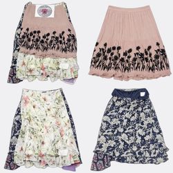 Y2k moody plum hues skirts WR-2700B18