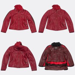 Y2K Leather Biker Jackets (GRV-10-017)