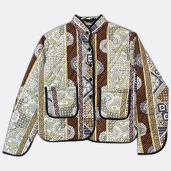 Upcycle Quilted Jacket (Dv-10-153)