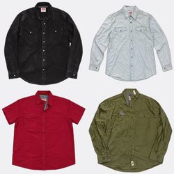 CR12891 Vintage Wrangler Men's Shirts