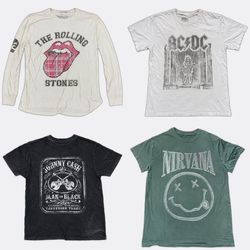 CR13048 Vintage Music T shirts