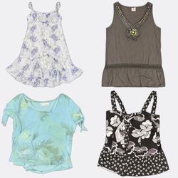 Y2k Printed Tops and Camisoles