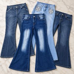Y2K Denim Flare Jeans Selection (FNC:263)