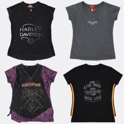CR13101 Vintage Harley Baby Tees