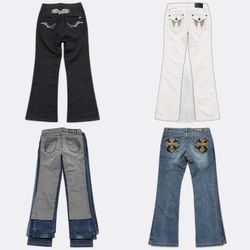 Jeans Bootcut Decorati Vigoss
