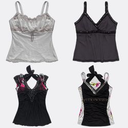 Women's Y2K Vintage Camisoles and Tops