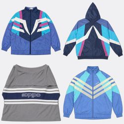 Adidas Vintage Track Jackets Selection