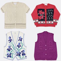 Novelty Embroidered Knitwear mix