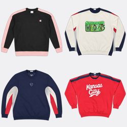 Mix Branded Crewneck Sweatshirts