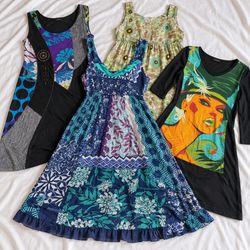 Robe courte imprimée et hauts pour femmes Y2K