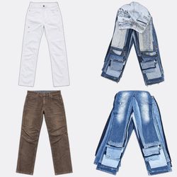 Mix brand Jeans