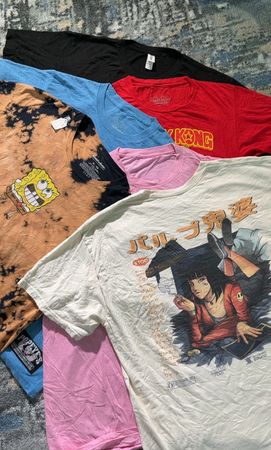 camisetas impresas de dibujos animados av-11587