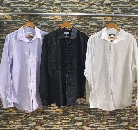 chemise boutonnée av-12060 calvin klein