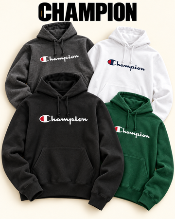 nwt champion men's hoodie - script logo