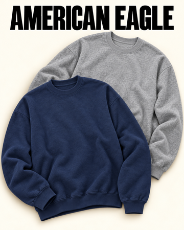 nwt american eagle women's crew sweatshirt - style 2199