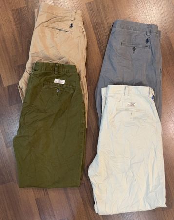 av-12129 ラルフ ローレン コットン パンツ