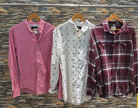 avg-03460 american eagle camisa abotonada