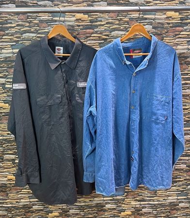 av-12298 camisa abotonada oversize de Dickies