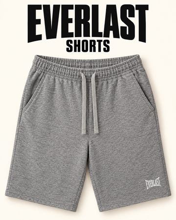 nwt pantaloncini da allenamento Everlast in tessuto felpato
