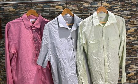 av-12382 camicia con bottoni Calvin Klein