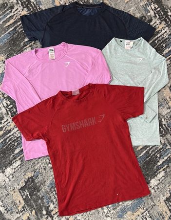 av-12469 gymshark 長袖 半袖 Tシャツ