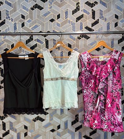 avg-03513 y2k Stil Mix Farbtops