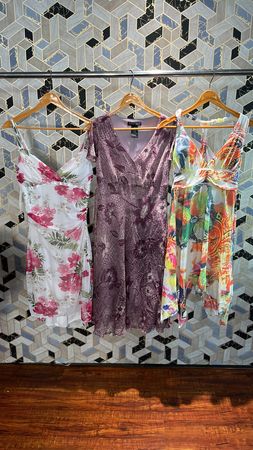 avg-03547 y2k Stil langes Kleid