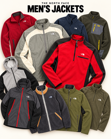 men's the north face fleeces · autumn/winter · grade a/b