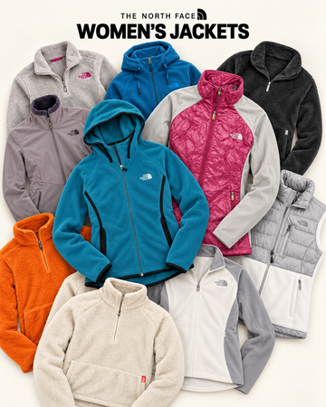 women's the north face fleeces · autumn/winter · grade a/b