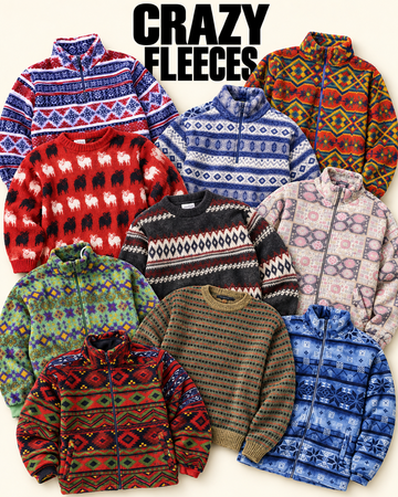 verrücktes funky Fleece-Bundle